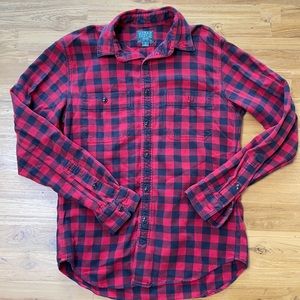 JCrew Vintage Buffalo Plaid Flannel